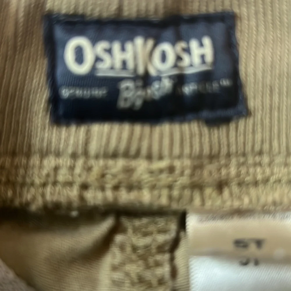 🌞 5/$25 Oshkosh B’gosh shorts Khaki shorts tan elastic waist pockets boy 5T